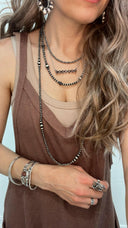 Anya's Mix Of Desert Pearl Necklaces | Krush Kandy Original-Krush Kandy, Women's Online Fashion Boutique Located in Phoenix, Arizona (Scottsdale Area)