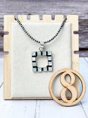 Square Dance Desert Pearl Stone Necklaces-Necklaces-Krush Kandy, Women's Online Fashion Boutique Located in Phoenix, Arizona (Scottsdale Area)