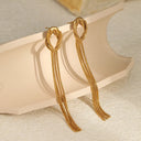 Étoile Cascade Tassel Drop Earrings