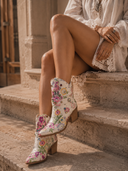 Embroidered Gem Cowgirl Boot