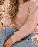 Embroidered She Is Strong Sweatshirt