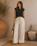 Everyday Luxe Cap Sleeve Tee