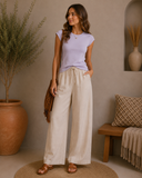 Everyday Luxe Cap Sleeve Tee