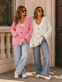 Everyday Basic Button Cardigan