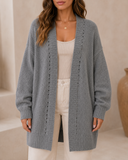 Everyday Canyon Knit Basic Long Cardigan