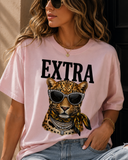 Extra Leopard Graphic Tee