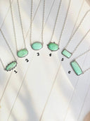 Deer Fawn & Varascite Big Slab Necklaces-Necklaces-Krush Kandy, Women's Online Fashion Boutique Located in Phoenix, Arizona (Scottsdale Area)
