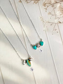 Mesa Bloom Sterling Silver Gemstone Necklace S.No 14