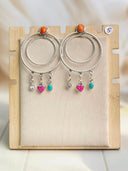 Bringing the Spring Double Hoop Earrings