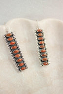 Showstopper Stone Bar Earrings-Drop Earrings-Rae Collective, Women's Online Fashion Boutique Located in Phoenix, Arizona (Scottsdale Area)