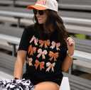 🎀🏈 Fall Bows Graphic Tee