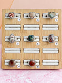 Mixed Stone Slab Rings-Rings-Krush Kandy, Women's Online Fashion Boutique Located in Phoenix, Arizona (Scottsdale Area)