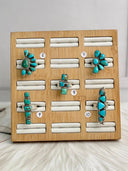 Blue Turquoise One of a Kind Rings Bag 23