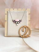 Multi Conch Half Daisy Necklace-Necklaces-Krush Kandy, Women's Online Fashion Boutique Located in Phoenix, Arizona (Scottsdale Area)