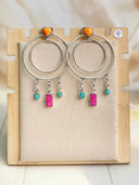 Bringing the Spring Double Hoop Earrings
