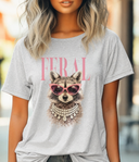Feral Raccoon Graphic Tee