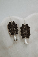 Squash Blossom Stone Cluster Earrings | Krush Exclusive-Drop Earrings-Rae Collective, Women's Online Fashion Boutique Located in Phoenix, Arizona (Scottsdale Area)