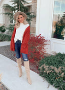 Cable Knit Button Cardigan-Cardigans-Krush Kandy, Women's Online Fashion Boutique Located in Phoenix, Arizona (Scottsdale Area)