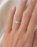 Fairy Glow Marquise Opal Ring