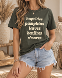 Fall List Graphic Tee