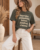 Fall List Graphic Tee