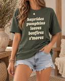 Fall List Graphic Tee