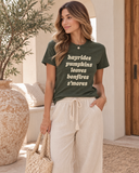 Fall List Graphic Tee