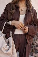 Simply Chic Luxe Suede Jacket-Jackets-Krush Kandy, Women's Online Fashion Boutique Located in Phoenix, Arizona (Scottsdale Area)