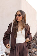 Simply Chic Luxe Suede Jacket-Jackets-Krush Kandy, Women's Online Fashion Boutique Located in Phoenix, Arizona (Scottsdale Area)
