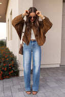 Simply Chic Luxe Suede Jacket-Jackets-Krush Kandy, Women's Online Fashion Boutique Located in Phoenix, Arizona (Scottsdale Area)