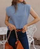 Lunet Sleeveless Sweater-Tops-Krush Kandy, Women's Online Fashion Boutique Located in Phoenix, Arizona (Scottsdale Area)