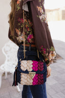 Violet Whispers Handmade Crochet Purse-handbags-Krush Kandy, Women's Online Fashion Boutique Located in Phoenix, Arizona (Scottsdale Area)