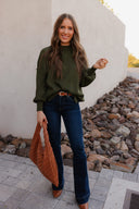 Luxe Viscose Cozy Comfort Side Slit Sweater-Sweaters-Krush Kandy, Women's Online Fashion Boutique Located in Phoenix, Arizona (Scottsdale Area)