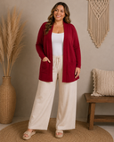 Fireside Story Open Cardigan Sweater