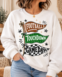 Football Touchdown Gameday Graphic Sweatshirt