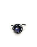 The Julianna Single Stone Sterling Silver Ring-Rings-Krush Kandy, Women's Online Fashion Boutique Located in Phoenix, Arizona (Scottsdale Area)