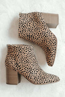 Chic Block Heel Bootie-Booties-Krush Kandy, Women's Online Fashion Boutique Located in Phoenix, Arizona (Scottsdale Area)