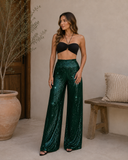 Glam it Up Sequin Wide Leg Pants