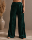 Glam it Up Sequin Wide Leg Pants