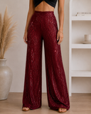 Glam it Up Sequin Wide Leg Pants