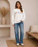 God Is Good Graphic Sweater