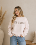 God Is Good Graphic Sweater