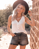 POL Simpler Times V-Neck Tank | S-3X