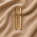 Golden Drip Bar Drop Earrings