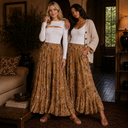 Golden Hour Ruffle Palazzo Pants