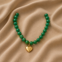 Golden Sweetheart Beaded Necklace