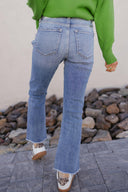 Julie Every Day Denim Cropped Bootcut Jean-Jeans-Krush Kandy, Women's Online Fashion Boutique Located in Phoenix, Arizona (Scottsdale Area)