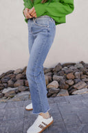 Julie Every Day Denim Cropped Bootcut Jean-Jeans-Rae Collective, Women's Online Fashion Boutique Located in Phoenix, Arizona (Scottsdale Area)