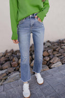 Julie Every Day Denim Cropped Bootcut Jean-Jeans-Krush Kandy, Women's Online Fashion Boutique Located in Phoenix, Arizona (Scottsdale Area)