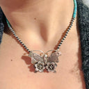 Bethany's Butterfly Sterling Silver Desert Pearl Necklaces-Pearl Necklaces-Rae Collective, Women's Online Fashion Boutique Located in Phoenix, Arizona (Scottsdale Area)